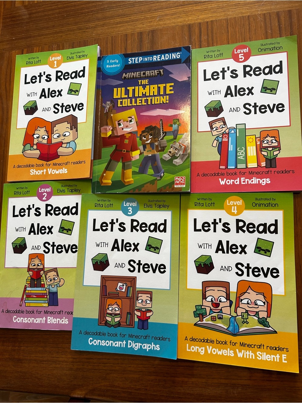 Minecraft Early Readers Book Set